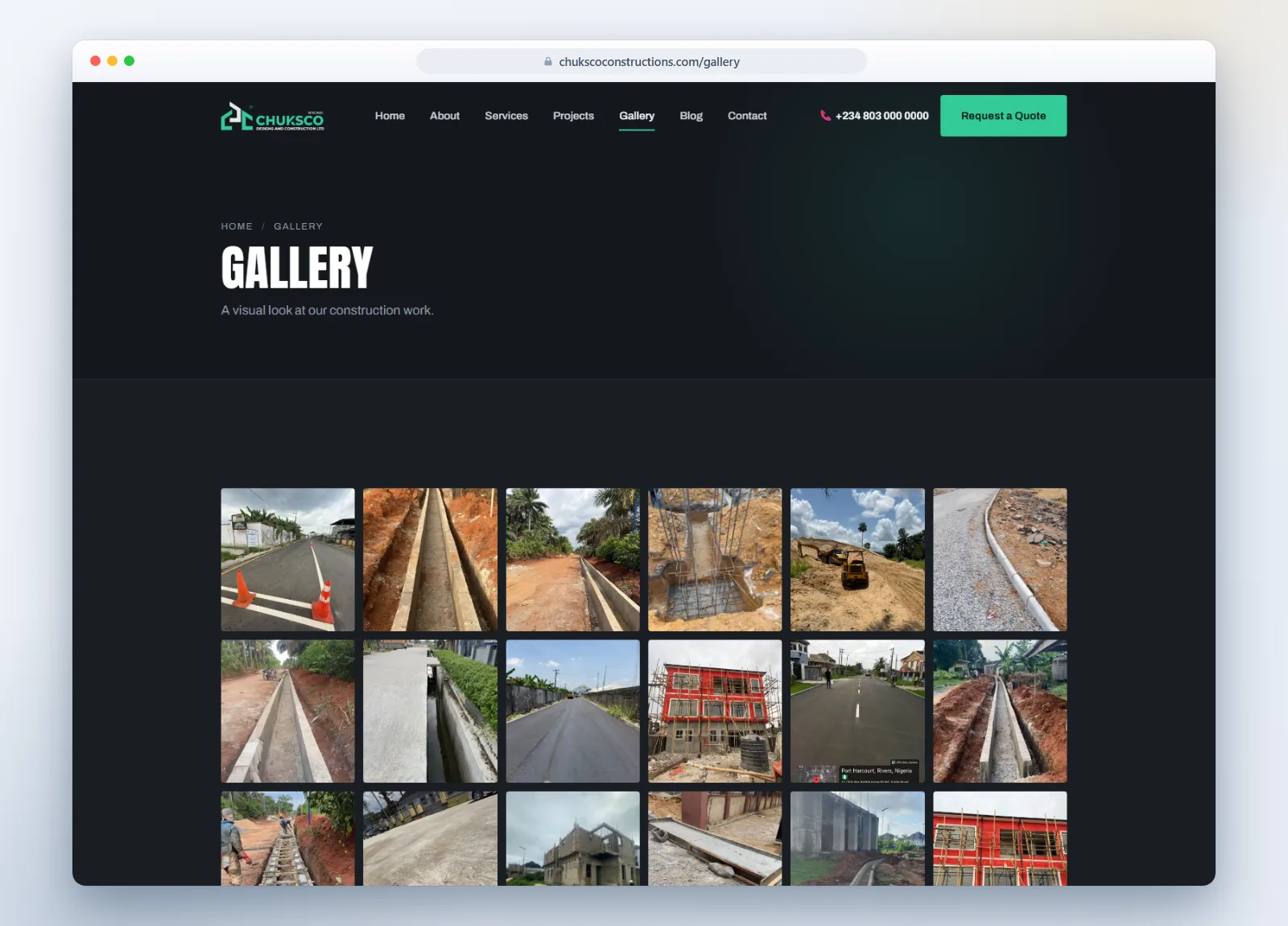 Site photo gallery